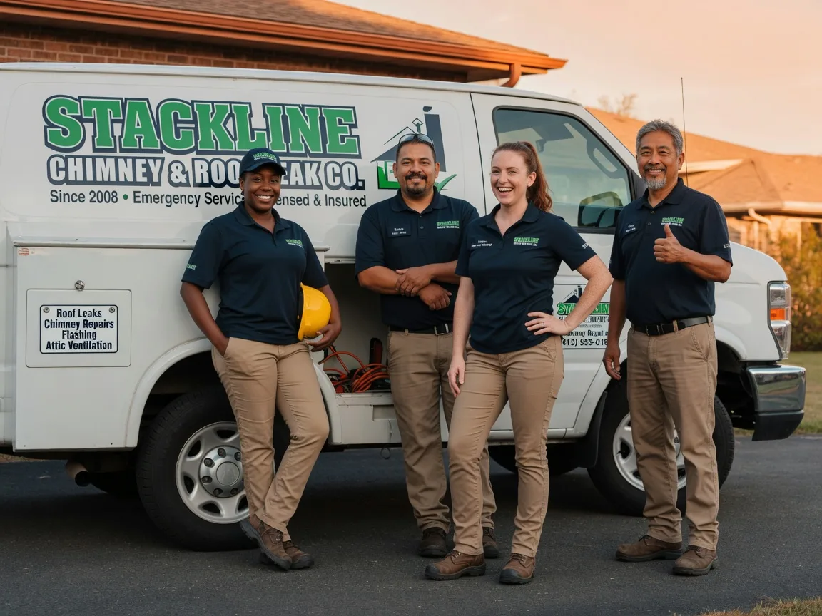Chimney flashing repair company in Pleasanton, CA